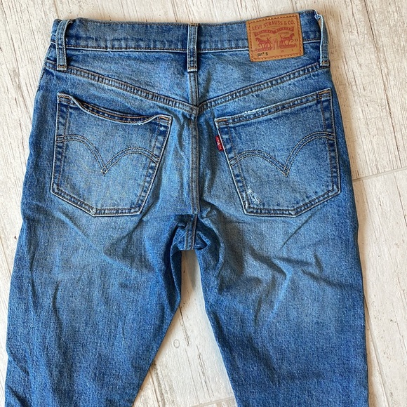 Levis 501s Levi’s 501 skinny button fly jeans - Picture 5 of 10